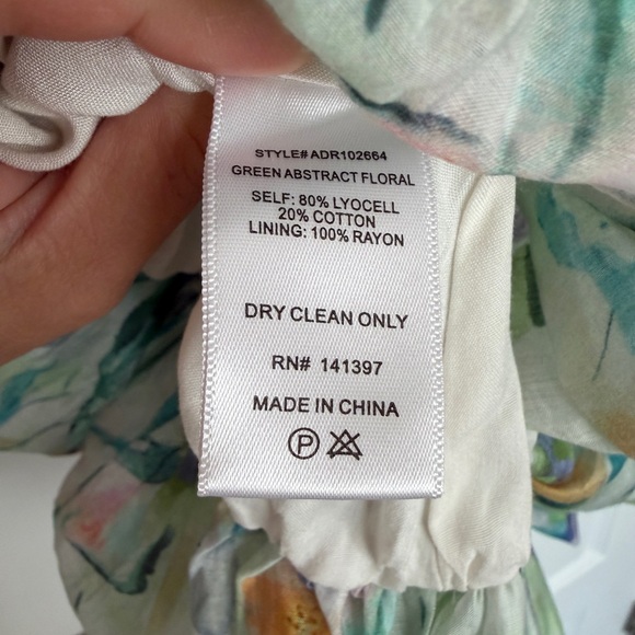 Astr Blue and Green Floral Mini Dress - Picture 13 of 15